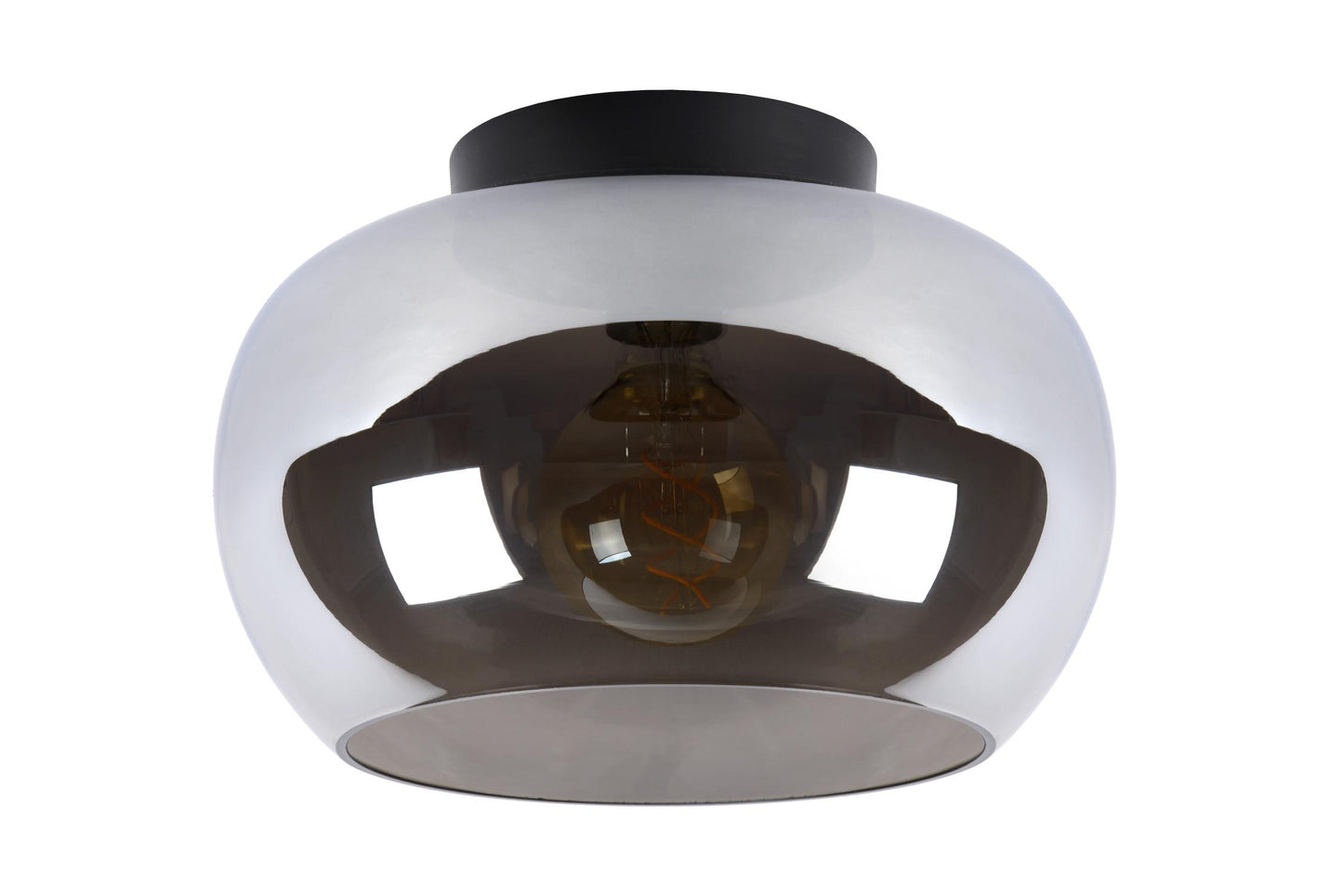 Plafondlamp Judi Smoke E27