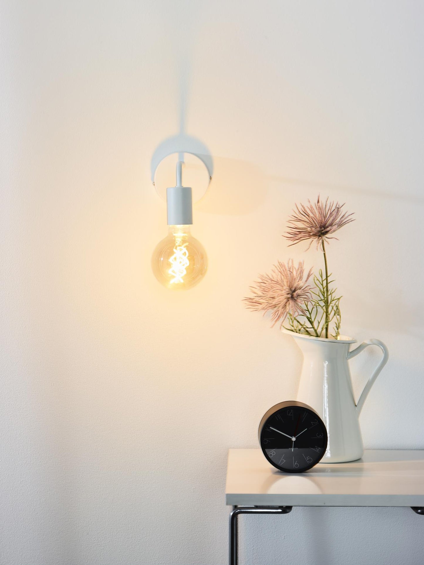 Wandlamp Scott wit E27