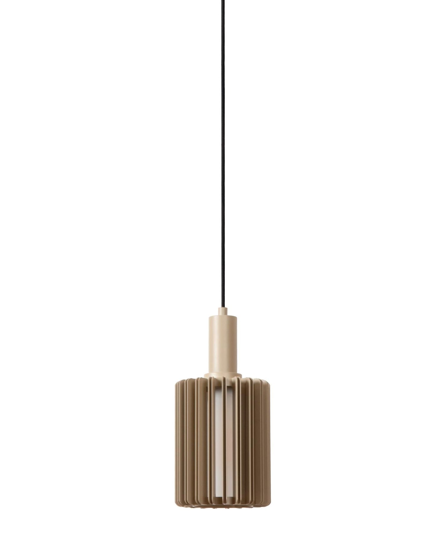 Hanglamp Lambres taupe E27