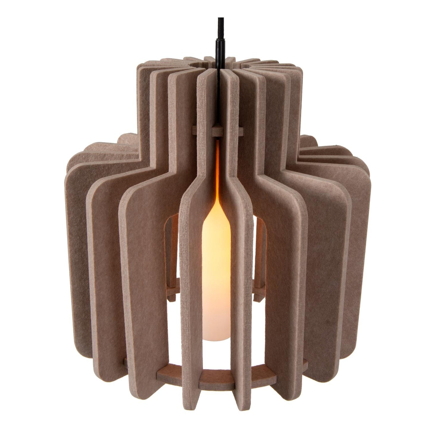 Hanglamp Rollo taupe 40cm E27