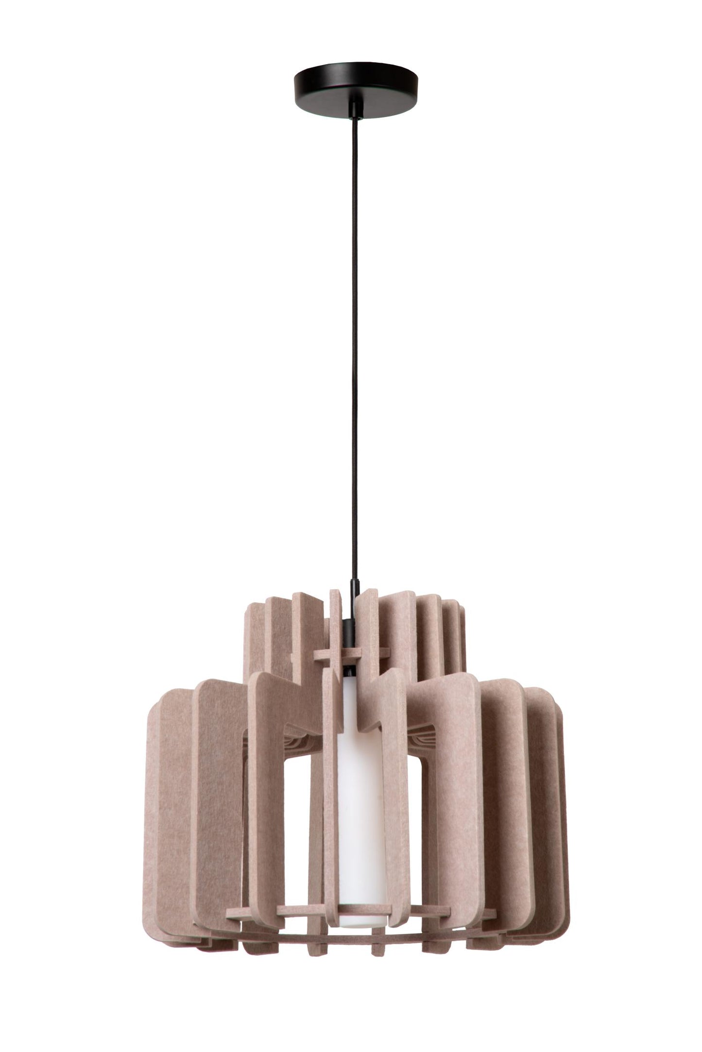 Hanglamp Rollo taupe 40cm E27