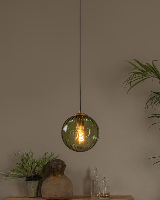 Hanglamp Monsaraz groen E27