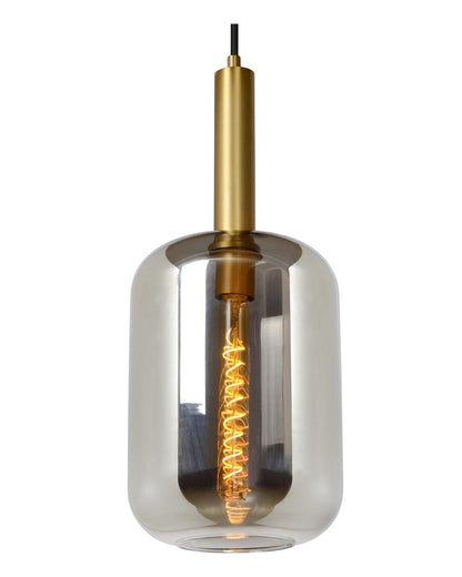 Hanglamp Joanet L messing-smoke E27