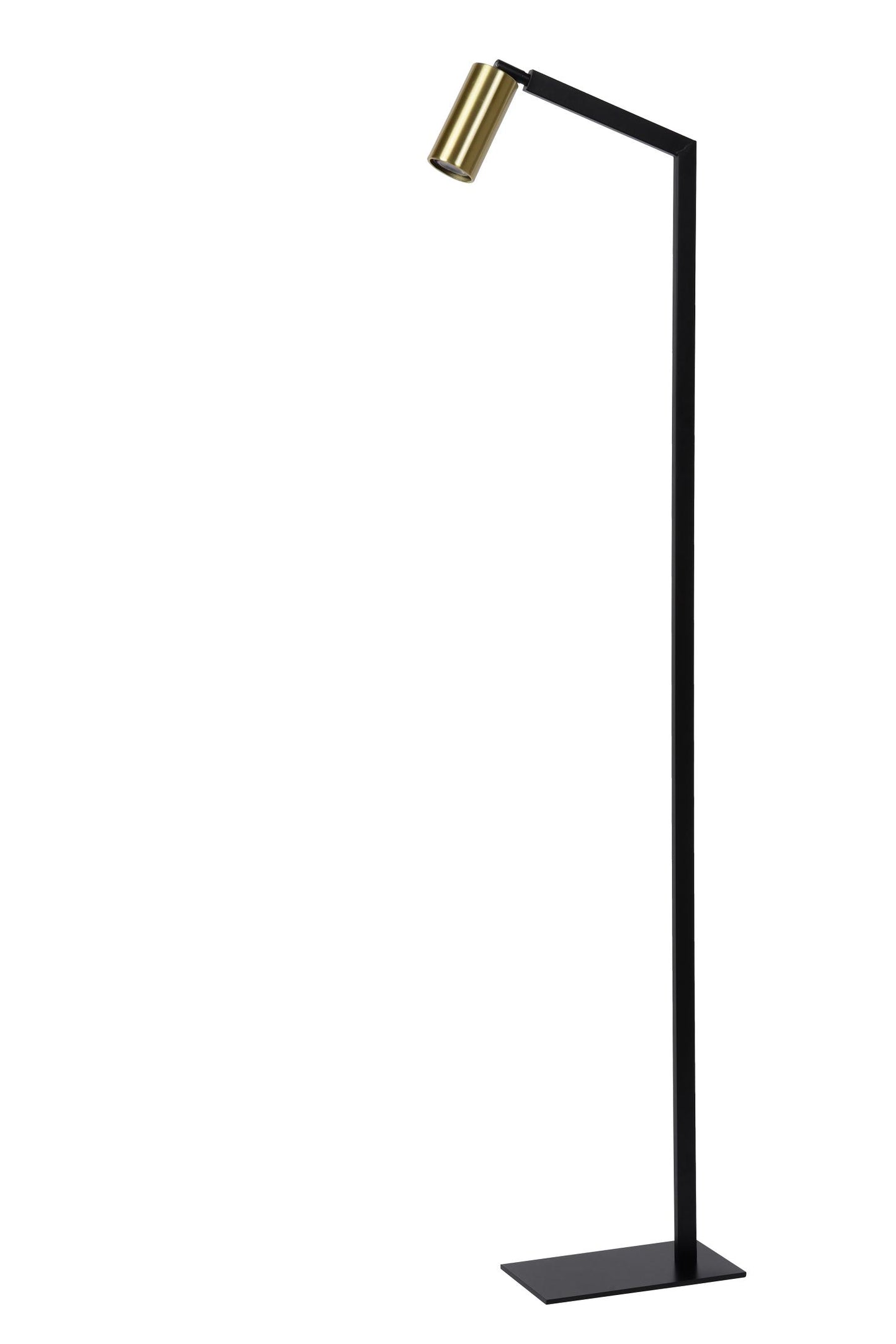 Leeslamp Sybil zwart-goud GU10