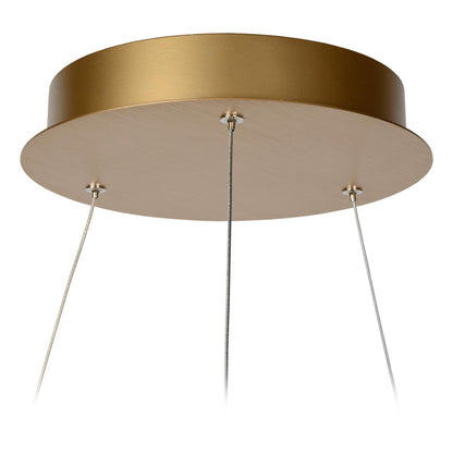 Hanglamp Vidal ring goud dimbaar