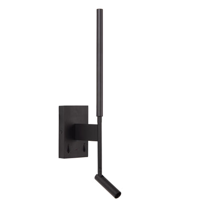 FINAN wandlamp zwart met leeslamp