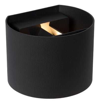 Wandlamp buiten/badkamer Axi rond incl. LED