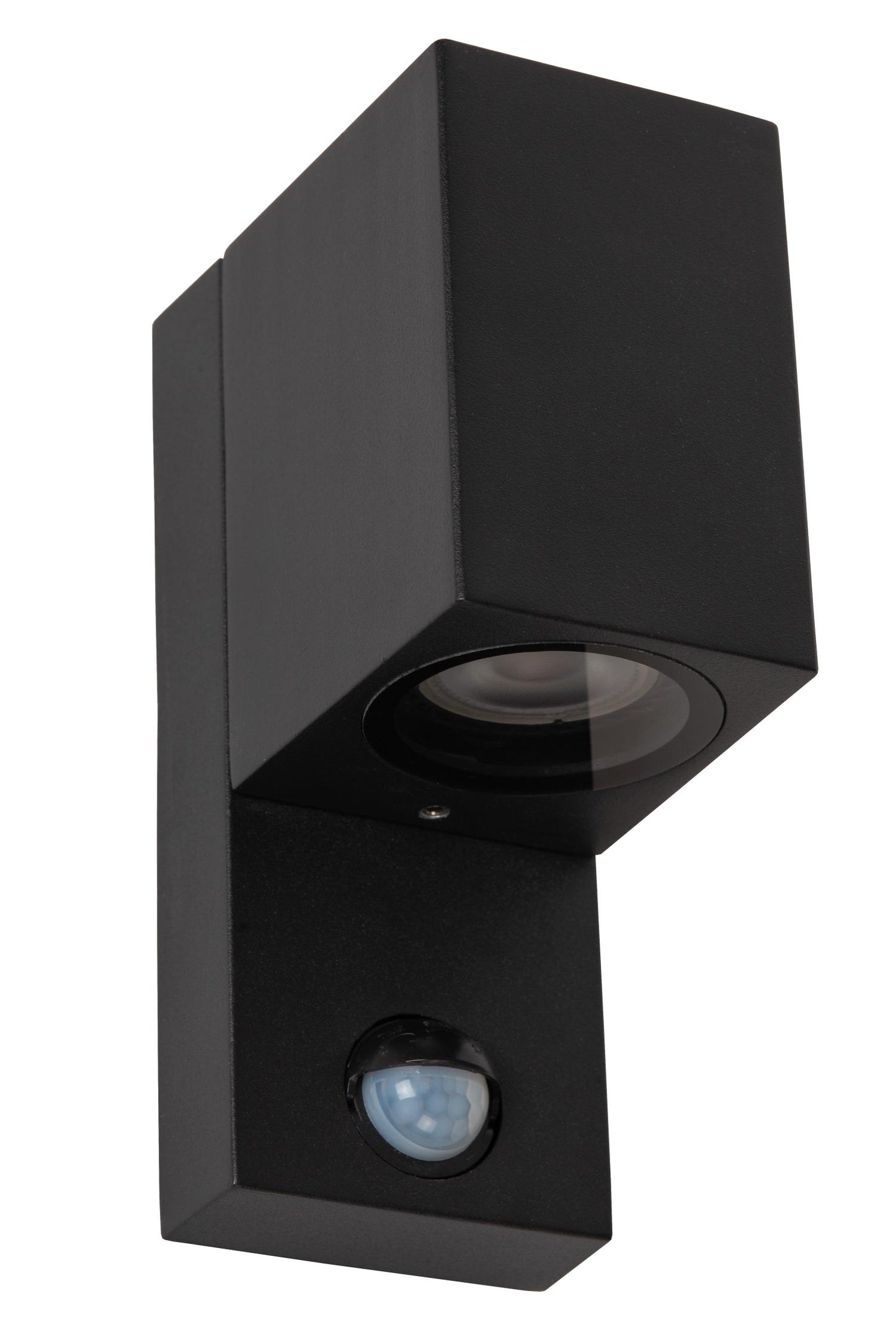 Wandlamp buiten Zaro vierkant bewegingssensor 1xGU10