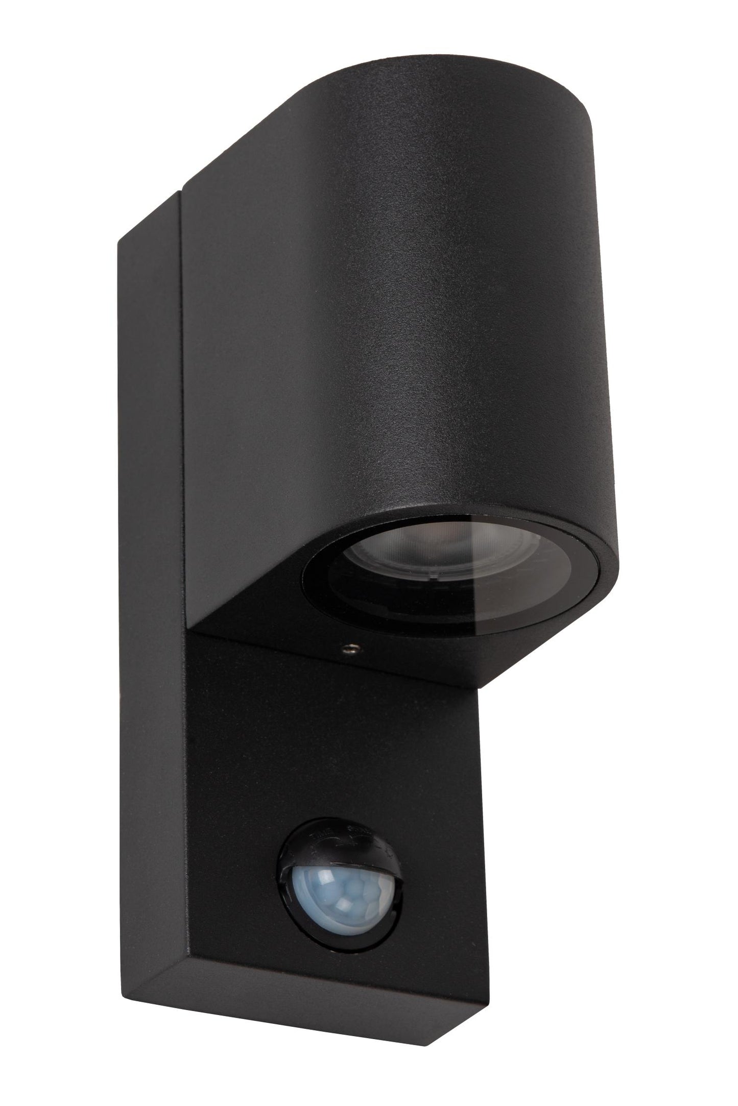 Wandlamp buiten Zaro rond bewegingssensor 1xGU10