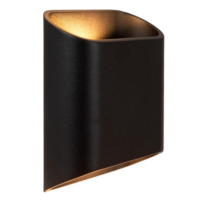 Wandlamp Atila buiten/badkamer ovaal schuin incl. LED