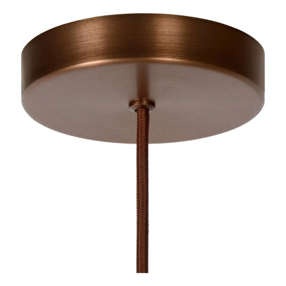 Hanglamp Toledo amber E27