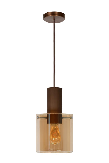 Hanglamp Toledo amber E27