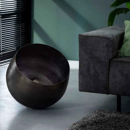 Tafel- vloerlamp Basket L bruin
