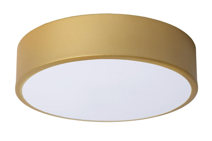 Plafondlamp Unar goud XS incl. LED 3-standen