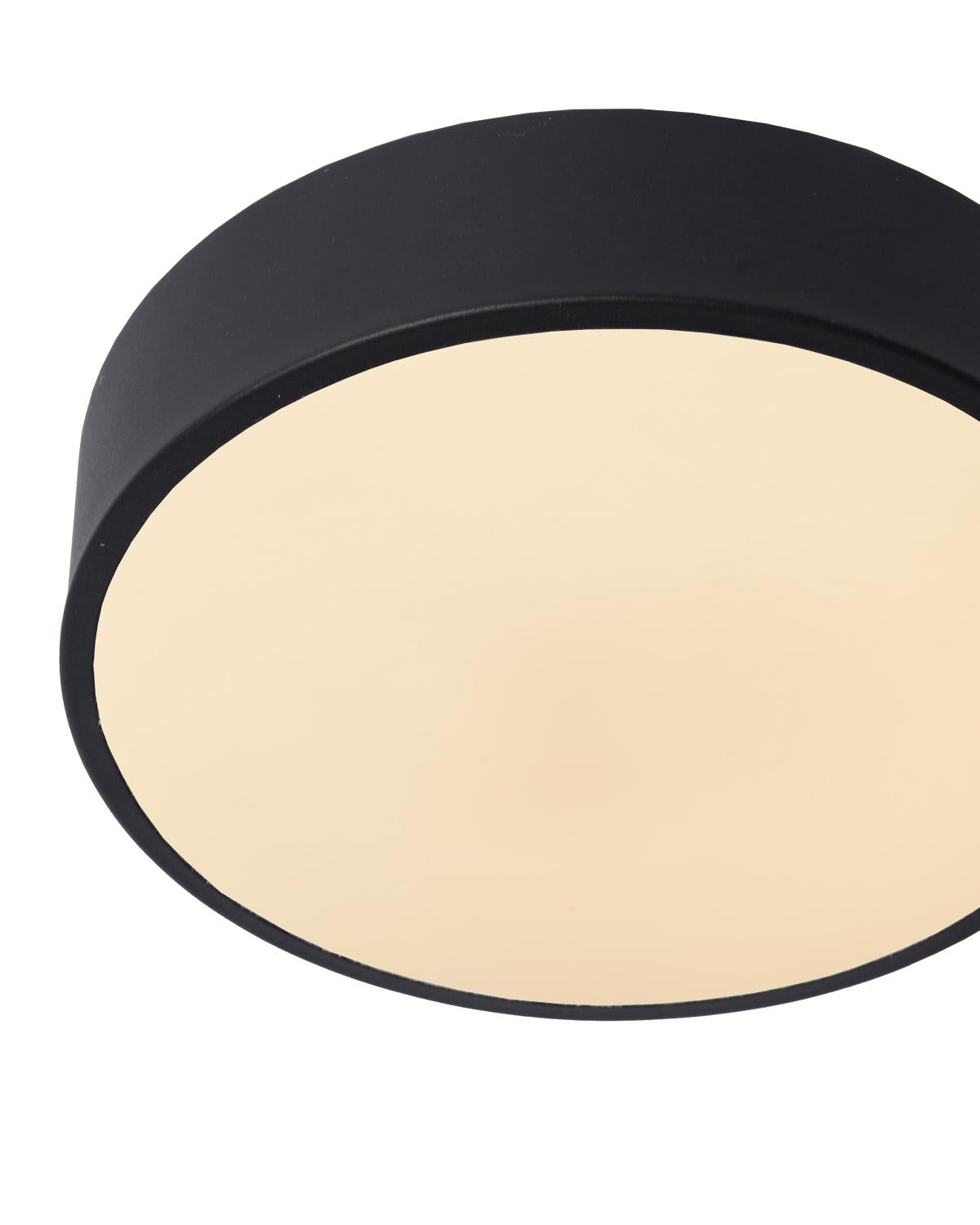 Plafondlamp Unar zwart XS incl. LED 3-standen