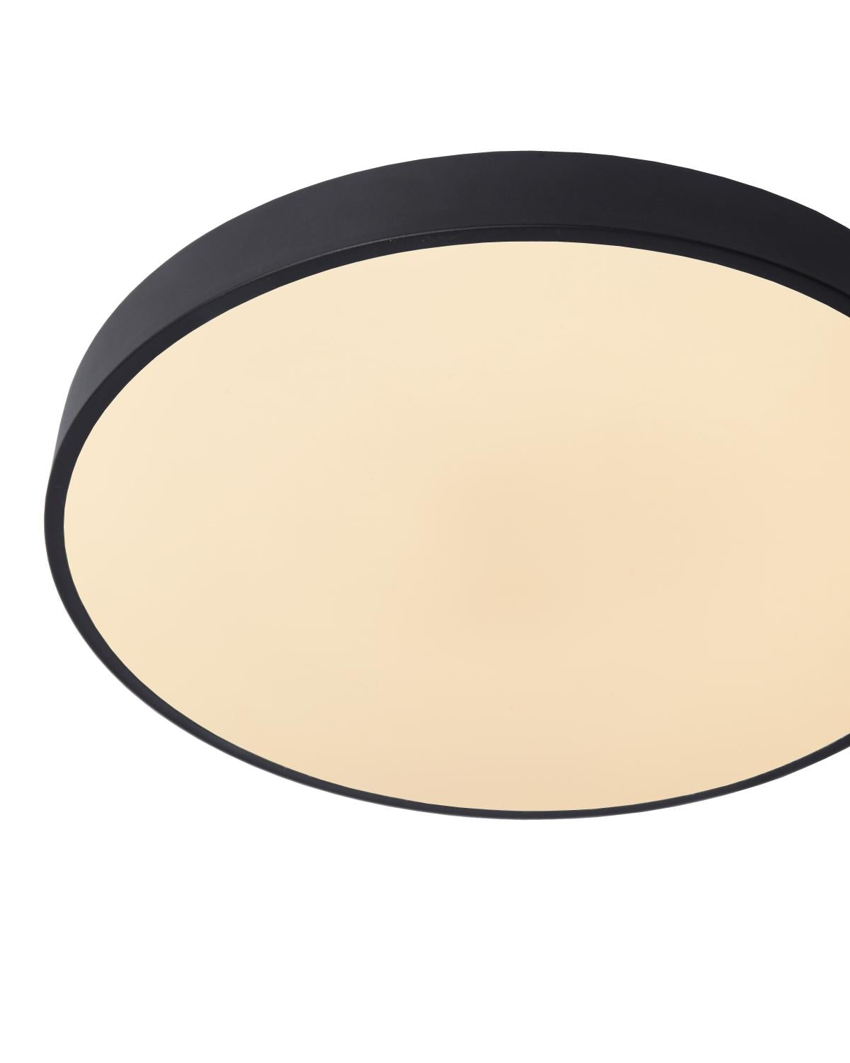 Plafondlamp Unar zwart L incl. LED 3-standen