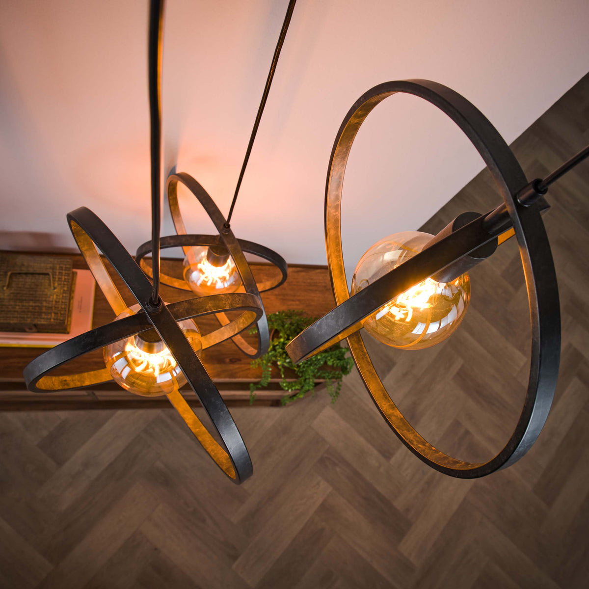 Hanglamp turn around 3-lichts