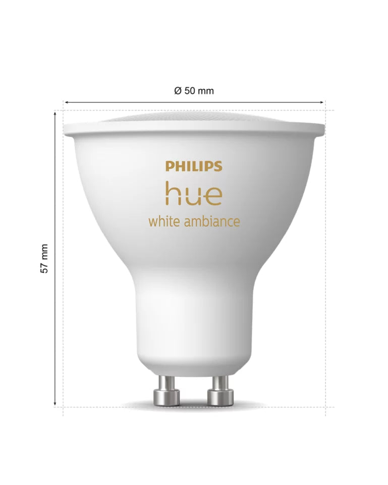 Philips HUE spot white ambiance 4,2W GU10