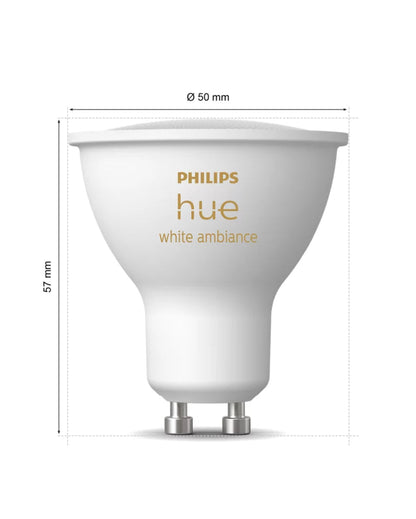 Philips HUE spot white ambiance 4,2W GU10