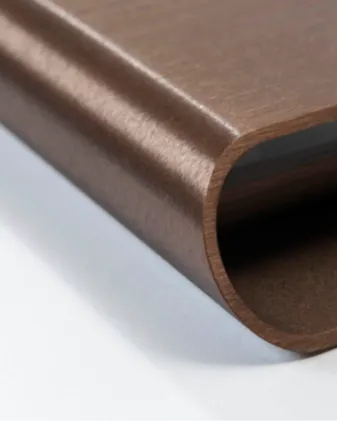 Wandlamp ovaal brons groot 27WL Diaz-L BG