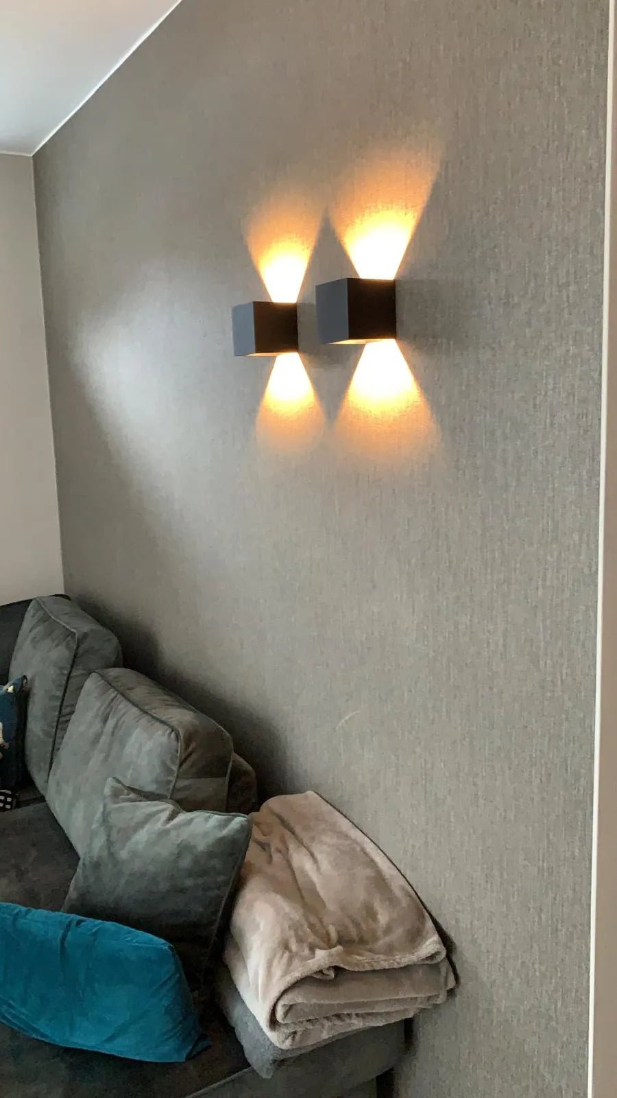 Wandlamp Cube zwart 27WL Cube ZW