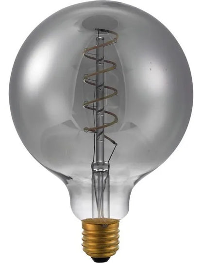 Highlight G125 smoke 6W E27 3-standen LED