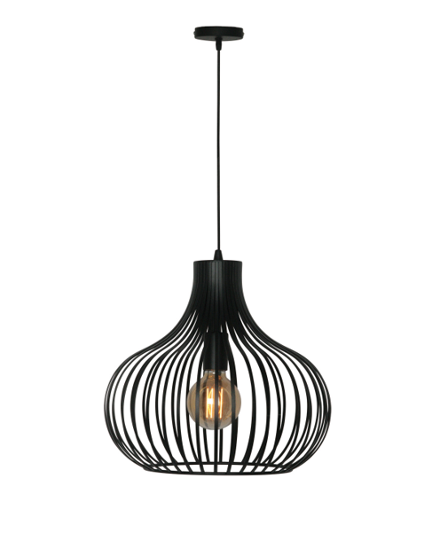 Hanglamp Aglio zwart 38cm