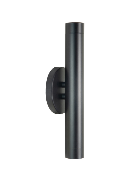 Wandlamp koker zwart 2xGU10 22W3730.01