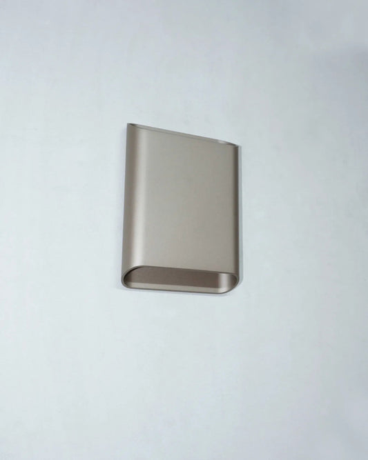 Wandlamp ovaal champagne groot 27WL Diaz-L CP