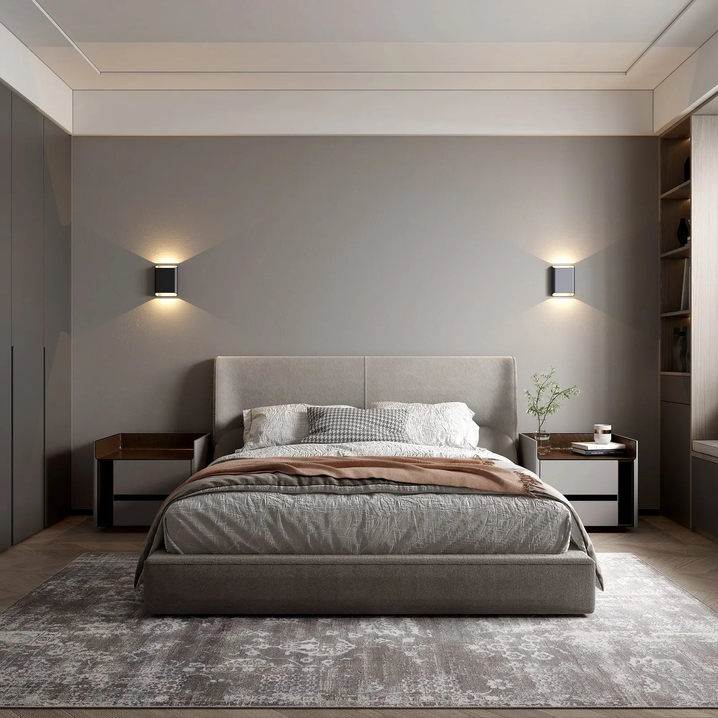 Wandlamp ovaal zwart groot 27WL Diaz-L ZW