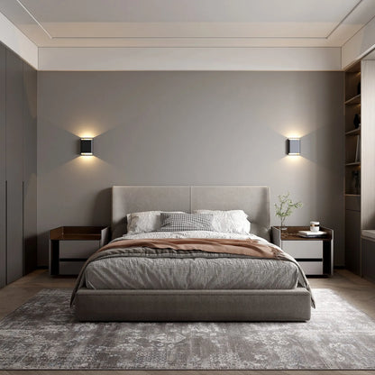 Wandlamp ovaal zwart groot 27WL Diaz-L ZW