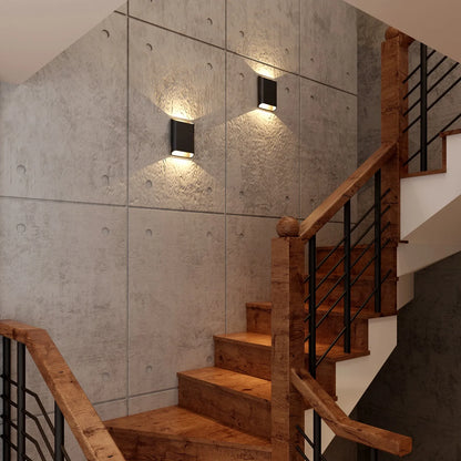 Wandlamp ovaal zwart groot 27WL Diaz-L ZW