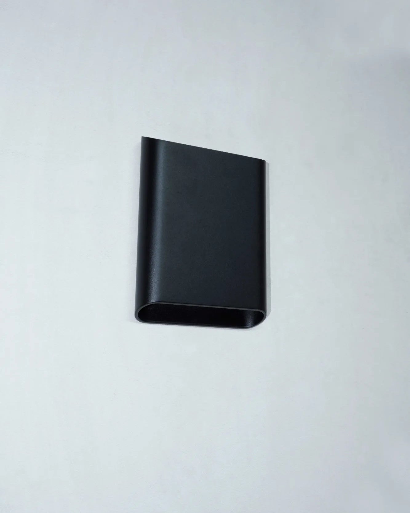 Wandlamp ovaal zwart groot 27WL Diaz-L ZW