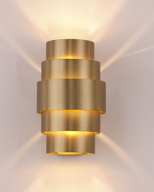 Wandlamp Rolls brons 2xG9 27WL Rolls BR