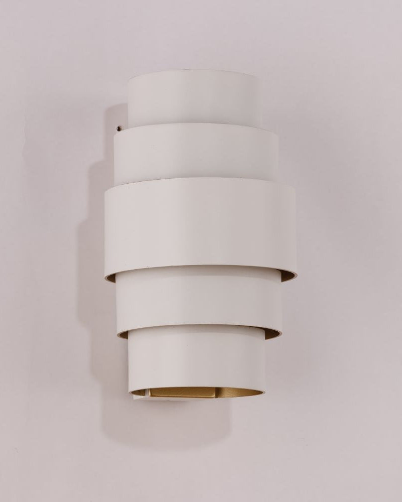 Wandlamp Rolls wit-goud 2xG9 27WL Rolls Wi-GO