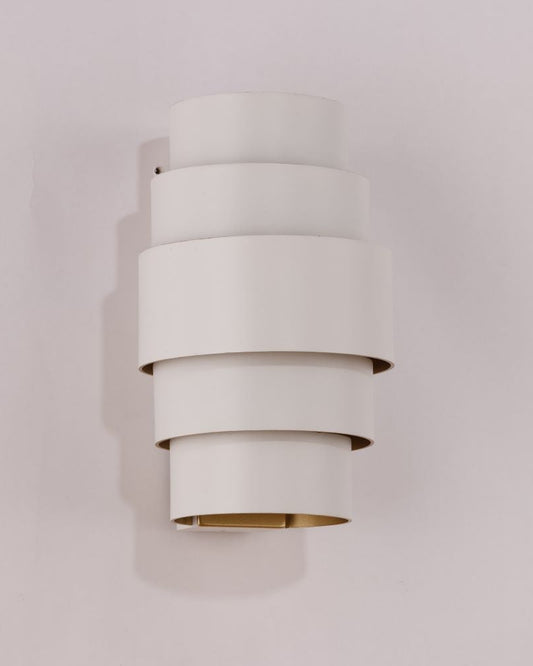Wandlamp Rolls wit-goud 2xG9 27WL Rolls Wi-GO