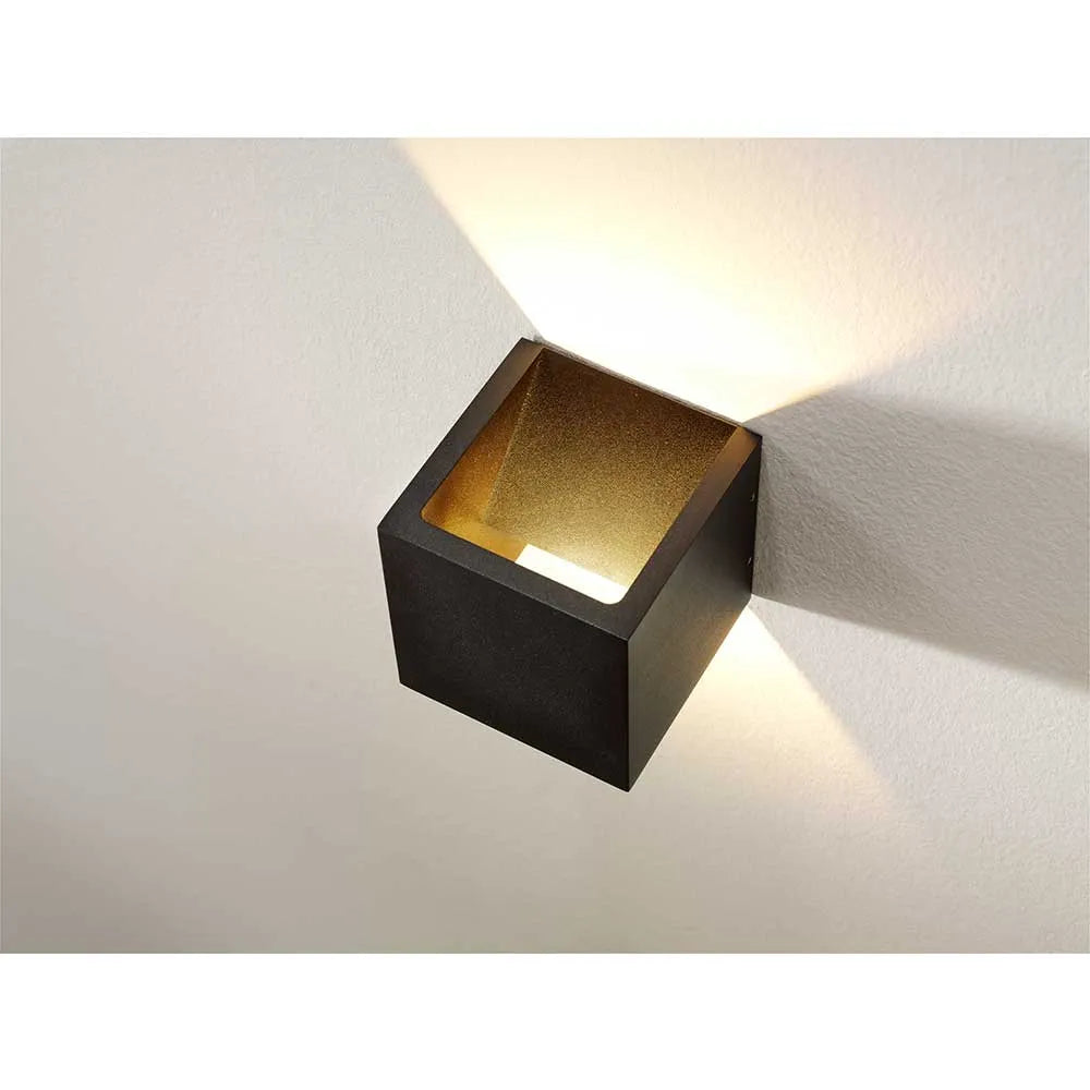 Wandlamp Cube zwart 27WL Cube ZW