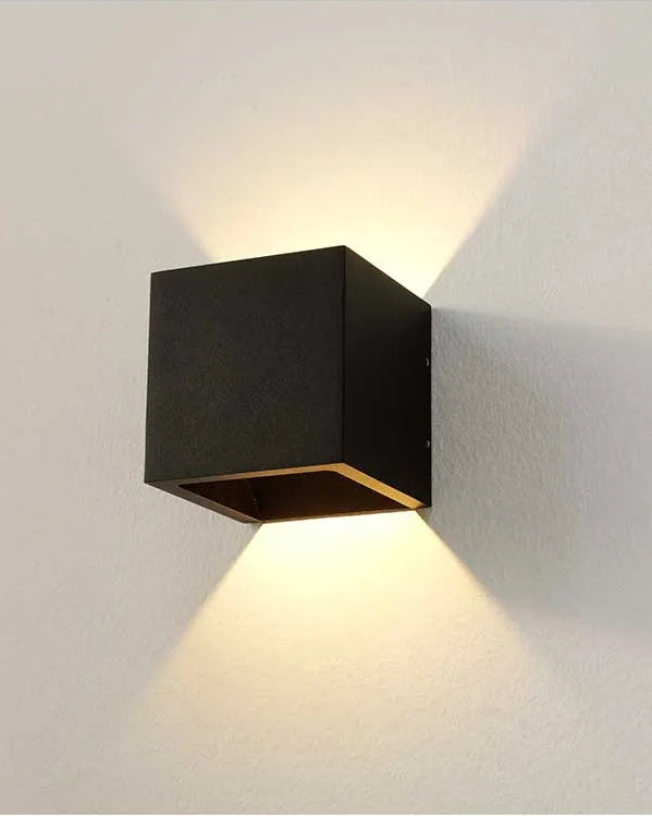 Wandlamp Cube zwart 27WL Cube ZW