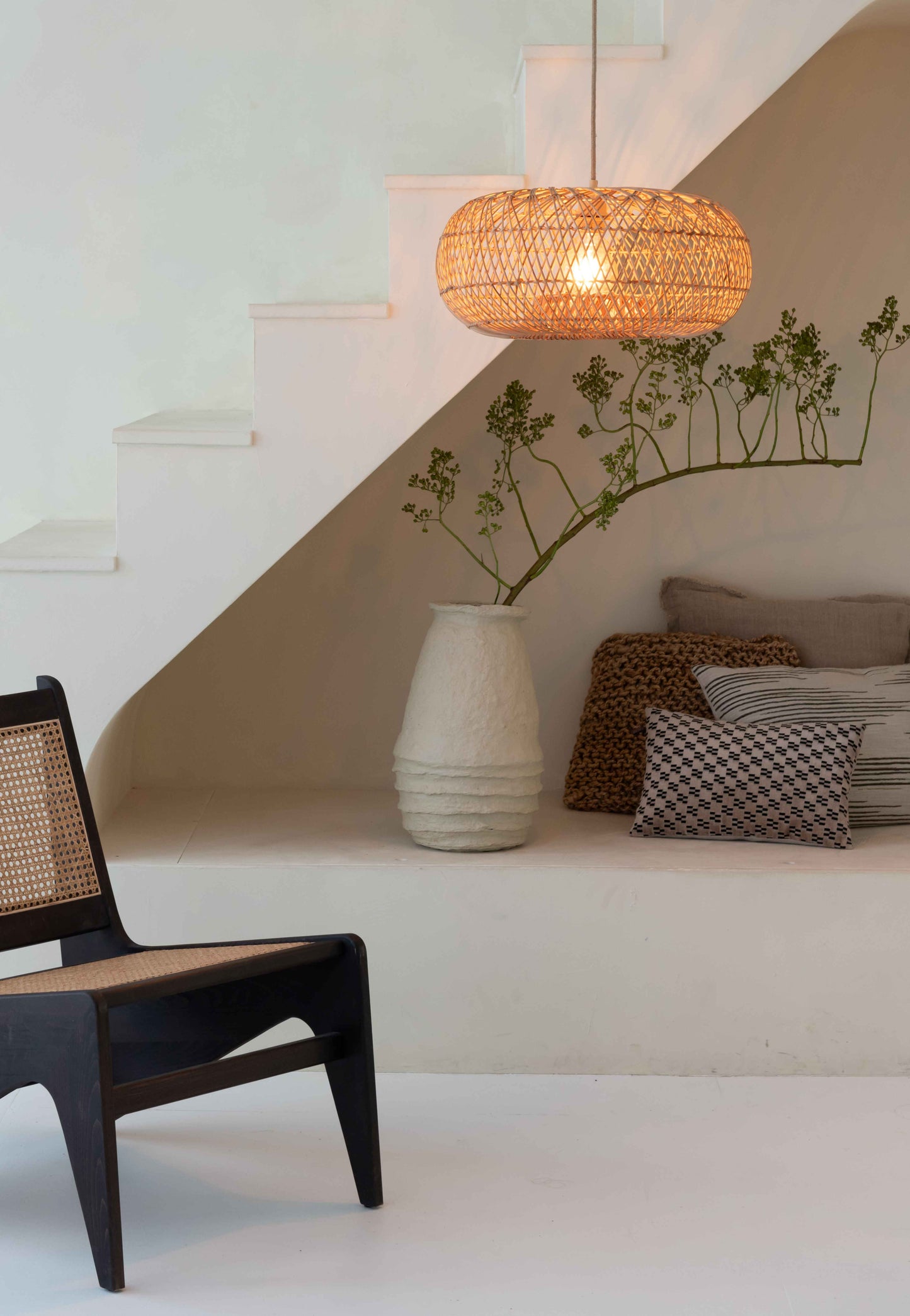 Hanglamp Donut naturel S E27 85ARIH011NA