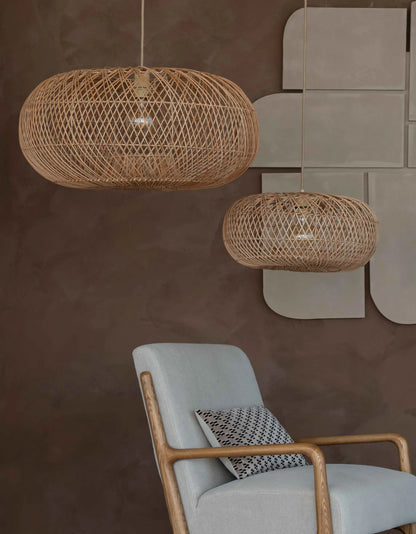 Hanglamp Donut naturel L E27 85ARIH021NA