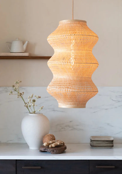 Hanglamp Bamboo naturel E27 85NARH041NA