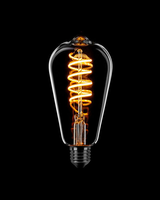 ETH edison clear 6W E27 3-standen LED