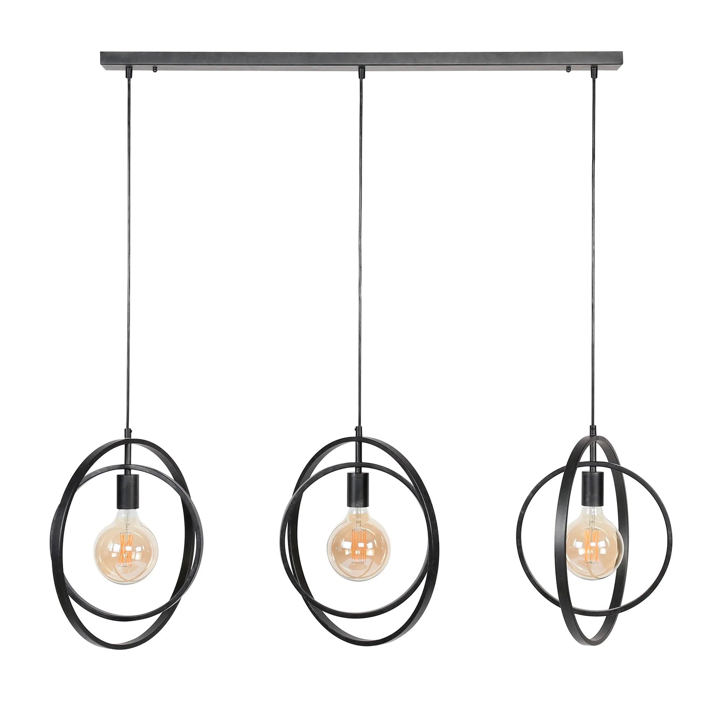 Hanglamp turn around 3-lichts