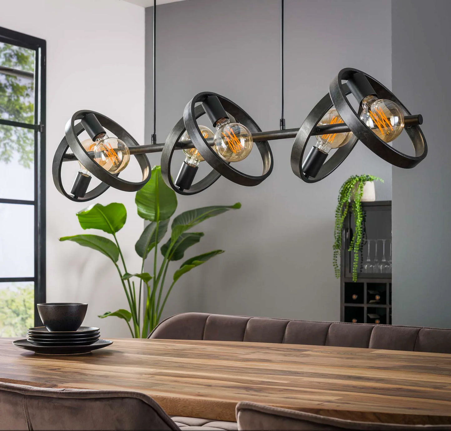 Hanglamp hover 6-lichts
