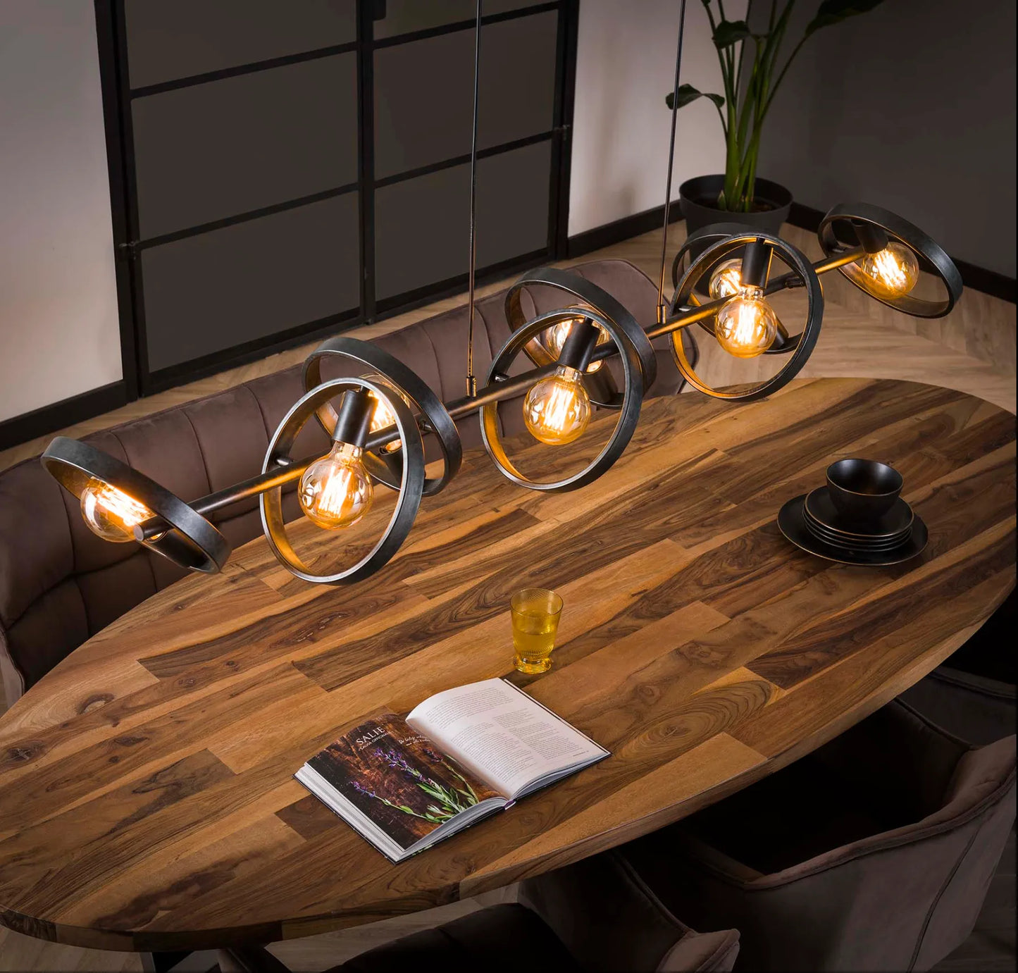 Hanglamp hover 8-lichts