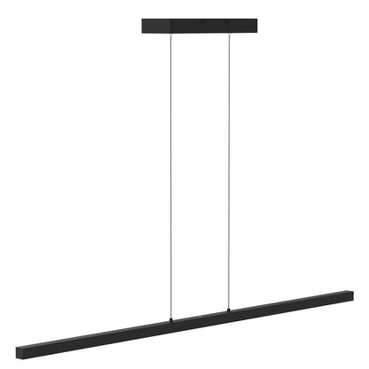 2745ZW Minimalistische zwarte hanglamp Danske  2000 Lumen