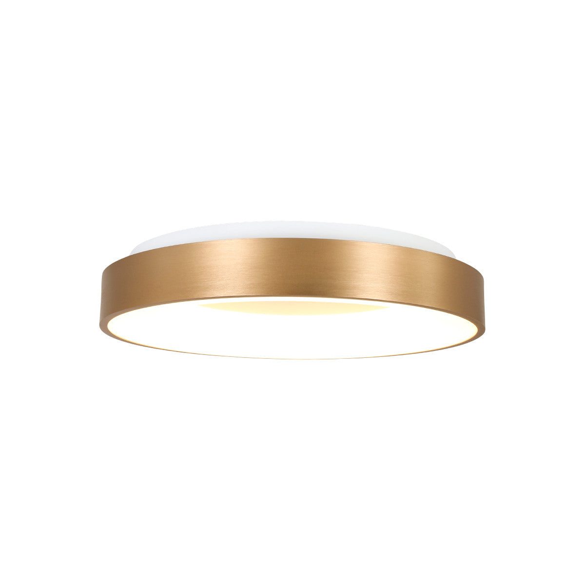 2562GO Plafondlamp Ringlede  Goud Ã38cm