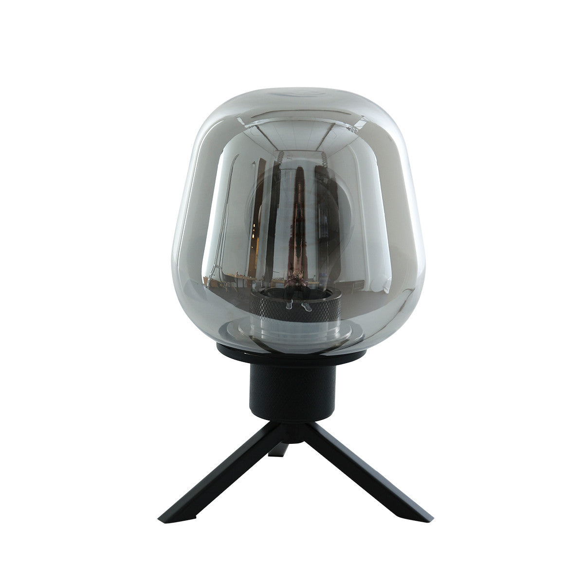 2683ZW Tafellamp Reflexion  zwart 23cm hoog E27 fitting