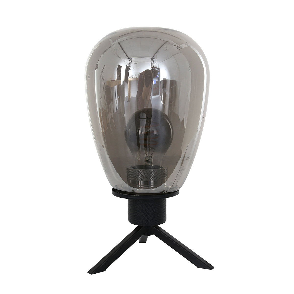 2682ZW Tafellamp Reflexion  Zwart 28cm hoog E27 fitting
