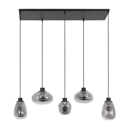 3078ZW Hanglamp Reflexion  Zwart E27 fitting 100cm breed
